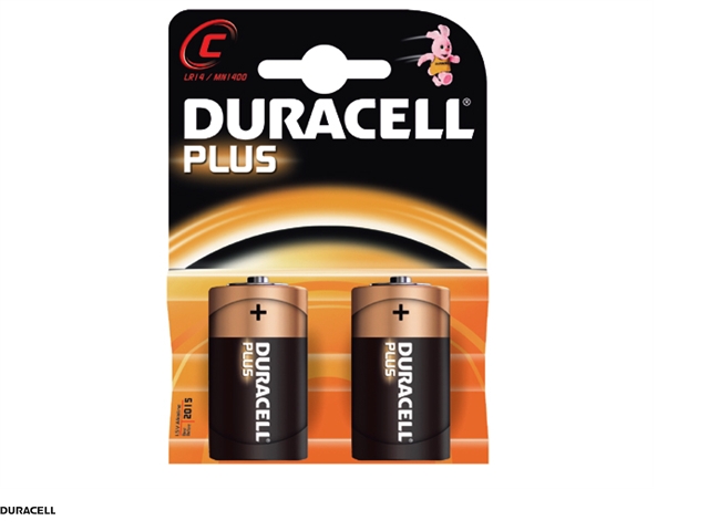 Duracell batterij duracell mn1400 c plus Kantoorartikelen