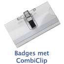 Badges met CombiClip