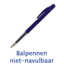 Balpen niet-navulbaar