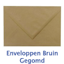 Enveloppen Bruin Gegomd