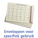 Enveloppen voor specifiek gebrui