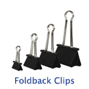 Foldback Clips
