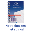 Notitieboeken met spiraal