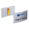BADGE MET CLIP 60X90MM BLAUW