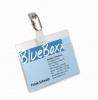 BADGE MET CLIP 60X90MM