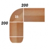 Werkplek compleet 200x200cm