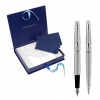 Giftbox Waterman H�misph�re Steel CT, Balpen & Vulpen