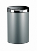 Afvalbak Brabantia touch 40 ltr, grijs/rvs.