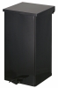 Afvalbak Carro Kick 110 ltr, zwart.