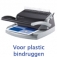 Voor plastic bindruggen