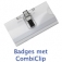 Badges met CombiClip