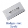 Badges met Speld