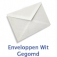 Enveloppen Wit Gegomd
