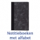 Notitieboeken met alfabet