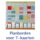Planborden voor T-kaarten