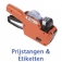 Prijstangen en etiketten