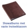 Showalbums met vaste insteektas