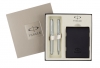 Giftbox Parker Sonnet Mat Zwart, Balpen & Vulpen.