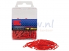 PAPERCLIP OIC GELAMINEERD 28MM ROOD