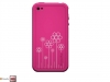 TAS IPHONE 4 XTREME MAC TUFFWRAP TATU BLOEM ROZE
