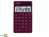 REKENMACHINE CASIO SL-1100TV DESIGN BORDEAUXROOD