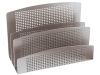 BRIEVENHOUDER LANNOO METALLICA ZILVER