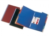 COMBINATIEMAP A6212-4 MET 6 DOSSIERMAPPEN BLAUW