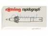 TEKENKOP ROTRING 755018 RAPIDOGRAPH 0.18MM ROOD