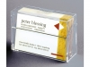 Visitekaartjesbox 85x56x27mm glashelder