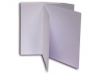 DUBBELE KAART PAPYRUS DESIGN 260X130 WIT