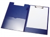 KLEMBORD A4/FOLIO MET 100MM KLEM/PENLUS/HOES BLAUW