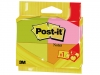MEMOBLOK 3M POST-IT 653 38X51MM NEON KLEUREN