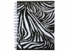 NOTITIEBOEK COLOURMIX LIJN PP MIRROR 120BLZ ZW/WT