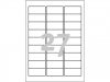BADGE AVERY L4784-20 63.5X29.6MM 540ST