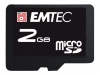 MICRO SD-CARD EMTEC 2GB INCLUSIEF ADAPTER