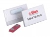 BADGE DURABLE 8116.19 MET MAGNEET 40X75MM