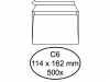 ENVELOP GREEN STAMP BANK C6 114X162 90GR STRIP WT