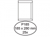 ENVELOP HERMES AKTE P185 185X280 100GR 25ST WIT