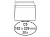 ENVELOP GREEN STAMP BANK C5 162X229 90GR STRIP WT
