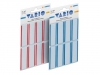 ETIKET HERMA 1902 54X19MM WIT ROOD ZIJDE 16ST