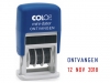 WOORD-DATUMSTEMPEL COLOP S160O ONTVANGEN