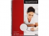 SCHRIJFBLOK QUANTORE A4 RUIT 5MM SPIRAAL 70GR