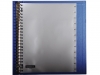 TABBLAD QUANTORE A4 23RINGS PP JAN-DEC GRIJS