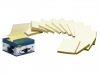 MEMOBLOK 3M POST-IT 654 76X76MM GL MET DISP ROZE