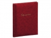 RECEPTIEALBUM GEPLAKT 205X260MM ROOD