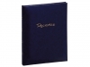 RECEPTIEALBUM GEPLAKT 205X260MM BLAUW