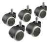 Set zachte wielen t.b.v. bureaustoel MaxDesign.