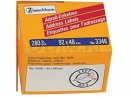 Adresetiketten