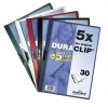 DURACLIP KLEMMAP(5)DONKERBLAUW