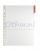 ZICHTPANEEL A4 STAAND ROOD